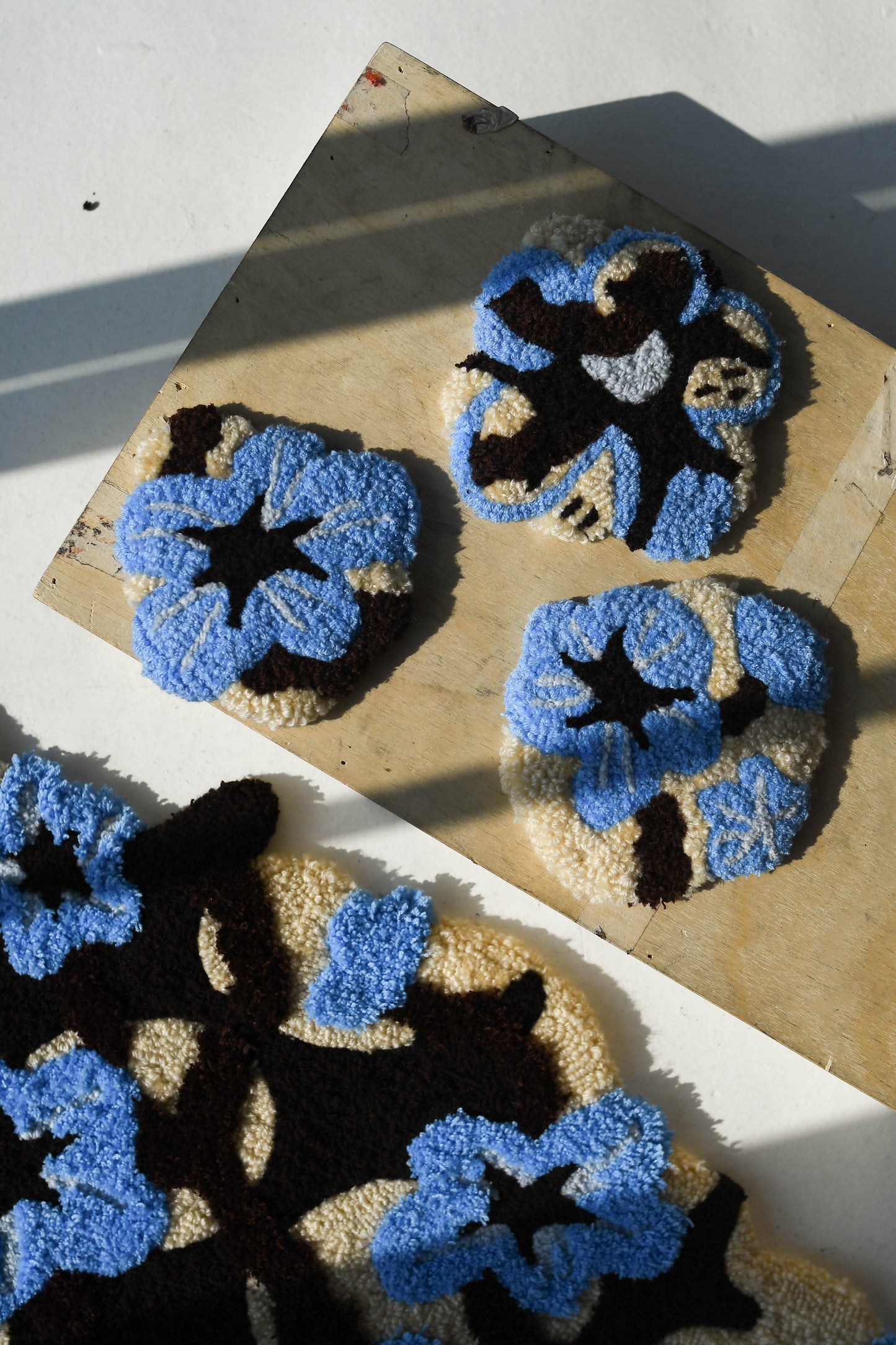 Soleil's Flower Coasters